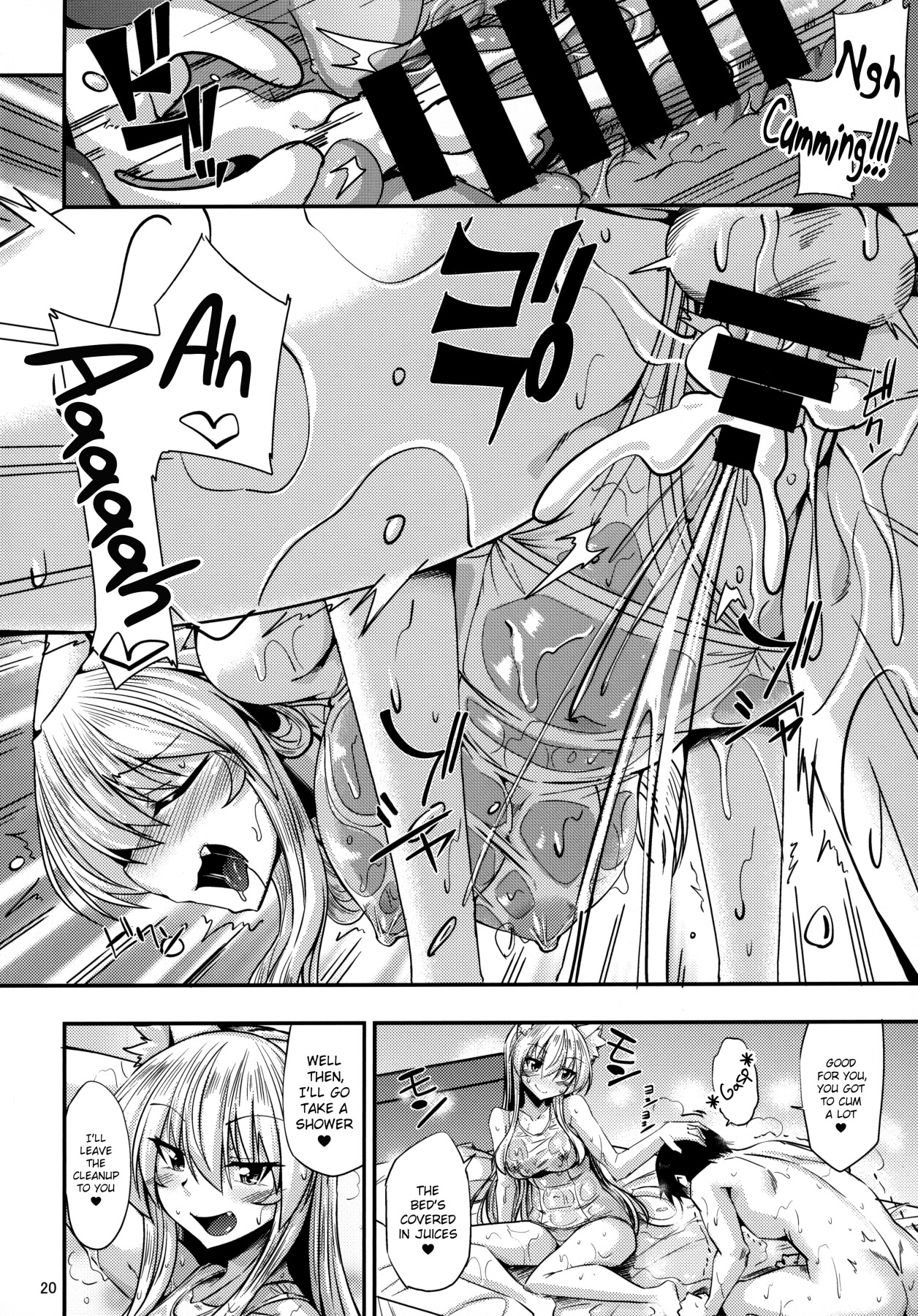 Hentai Manga Comic-Getting Wet And Sticky With a Cat-Eared Onee-san-Read-21